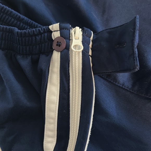 Vintage Blue & White Adidas Track Pants - Picture 5 of 6